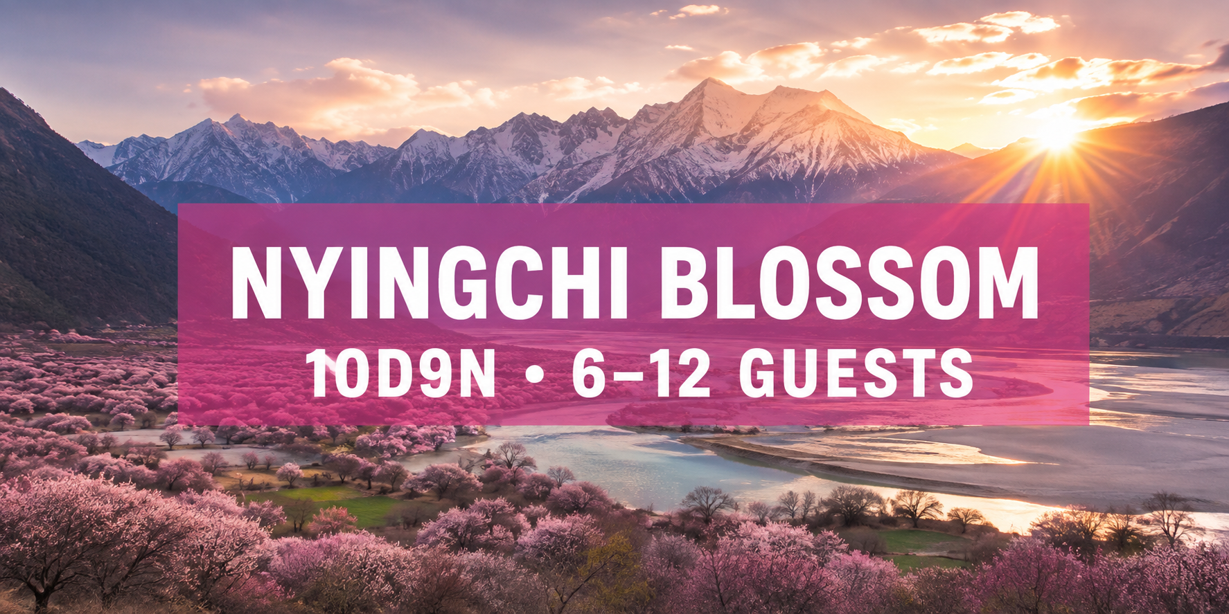 First Flight to Nyingchi to Enjoy Peach Blossoms