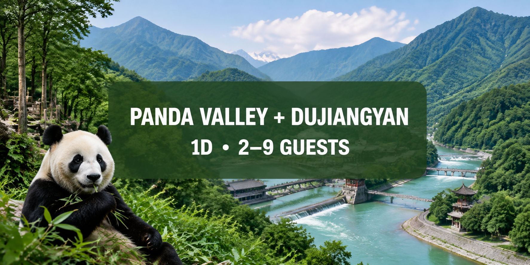 Chengdu Panda Valley & Dujiangyan